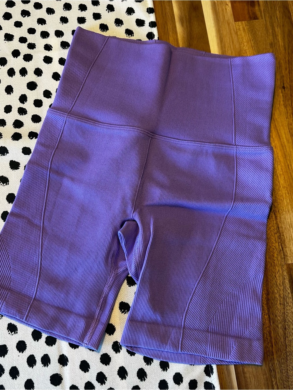 all in motion High-Waist Ribbed Women’s Bike Shorts